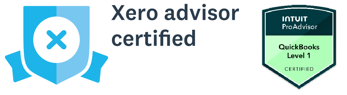 Quickbooks and xero badges